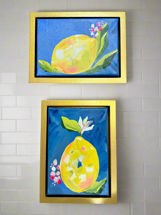 “ Little Lemons” a set of two