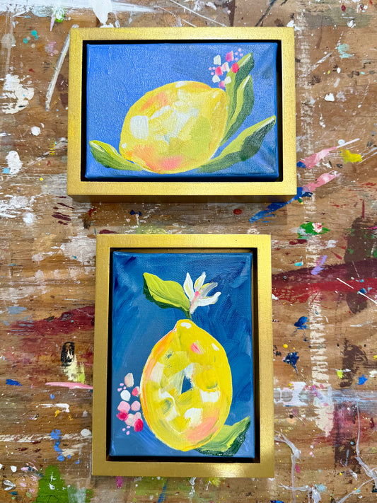 “ Little Lemons” a set of two