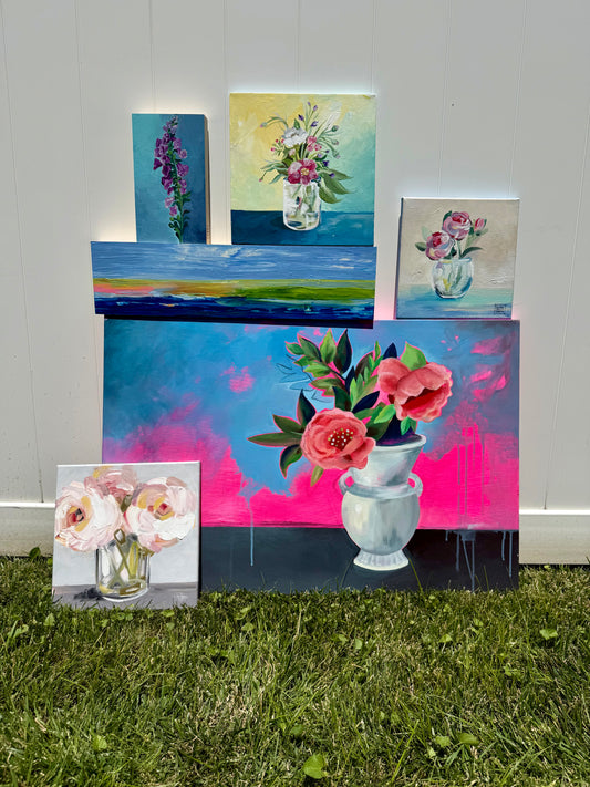 SOLD Repeated Roses 1