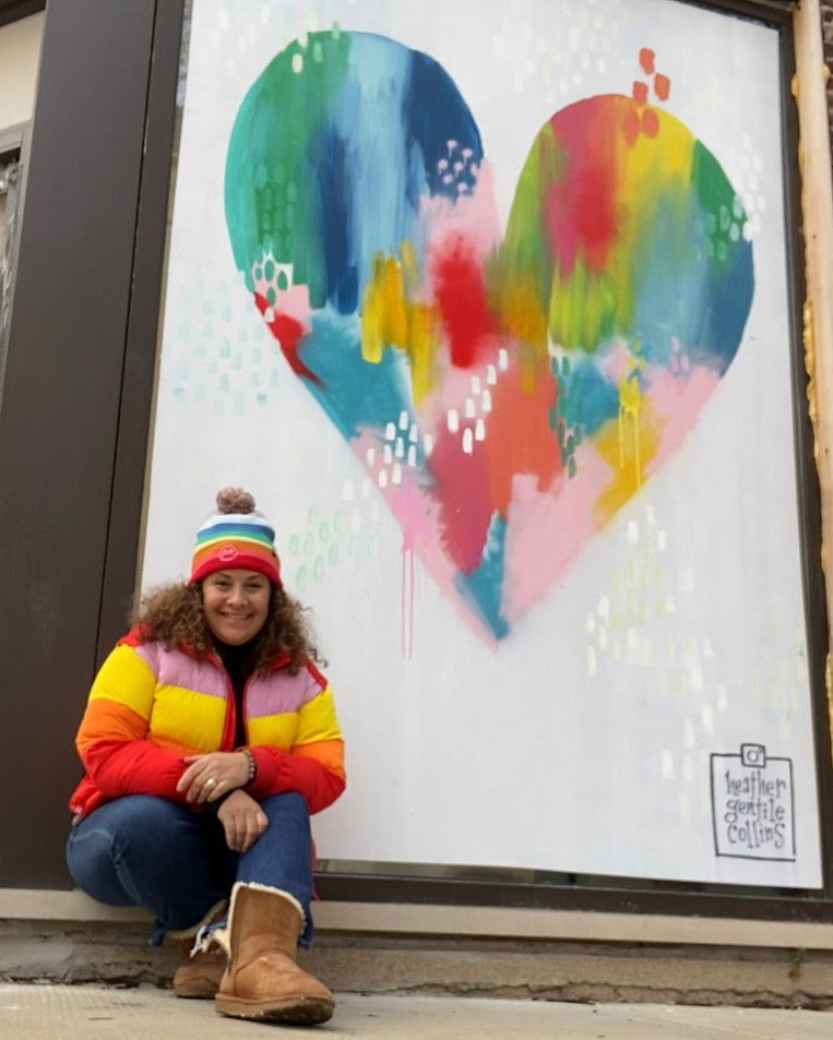 Messy HeART iPhone Case