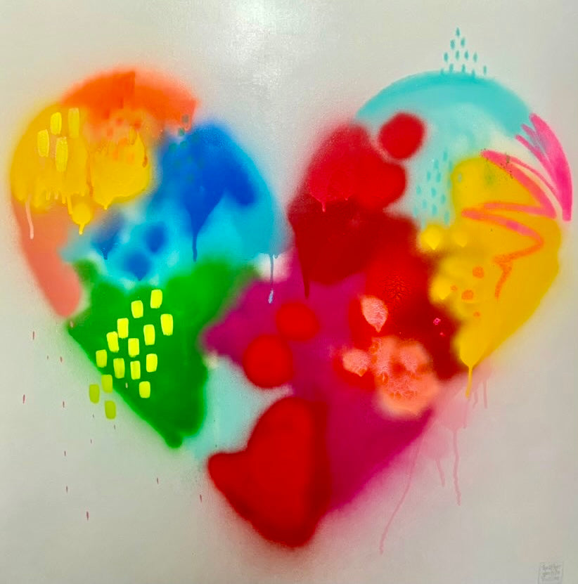 Graffiti HeART - 36x36"